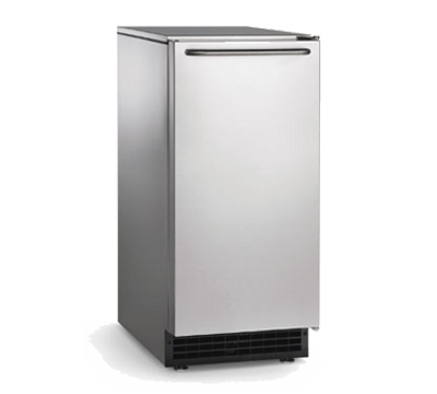 Scotsman CU50PA-1 26 Lbs. Bin Storage Air Cooled Gourmet Cube Undercounter Ice Maker with Built-In Pump Drain - 115 Volts