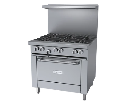Garland G36-6R 36" Natural Gas Range with 6 Burners - 236,000 BTU
