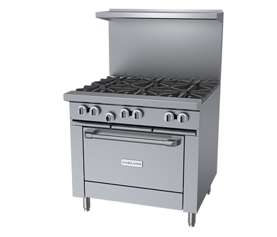Garland G36-6R 36" Natural Gas Range with 6 Burners - 236,000 BTU
