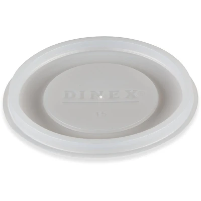 Dinex DX11988714 9.5 Oz. Translucent Tumbler Lid (1000/cs)
