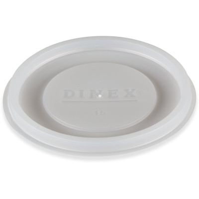 Dinex DX11988714 9.5 Oz. Translucent Tumbler Lid (1000/cs)
