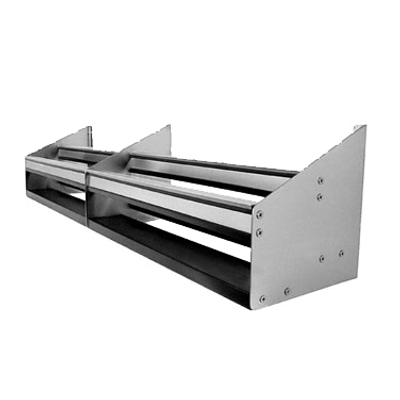 Glastender DSR-48 48" Stainless Steel Double Speed Rail