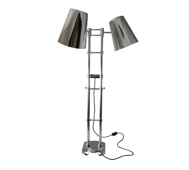 Bon Chef 9684 Chrome Double Heat Lamp - 110 Volts 250 Watts