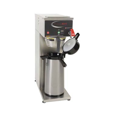 Grindmaster B-SAP-120V 100 Oz. Stainless Steel Single Automatic Fill PrecisionBrew Airpot Coffee Brewer - 120 Volts