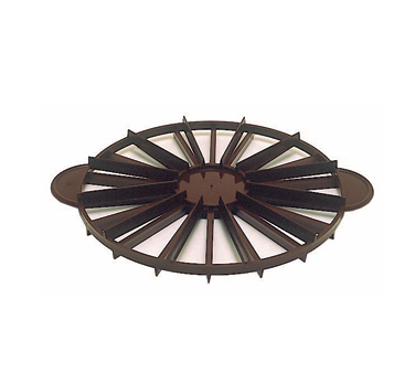 Matfer Bourgeat 154052 10-3/4" Dia. Reversible From 12 To 18 Portions Plastic Pie Marker