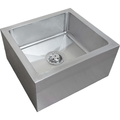 IMC Teddy FS-M 21" x 19" x 10.5" Stainless Steel Medium-Duty Mop Sink