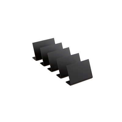 American Metalcraft TBABLA8 2.88" W Black Chalkboard (Pack of 5)