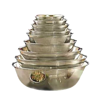 American Metalcraft SSB500 11.5 5 Qt. Stainless Steel Mixing Bowl