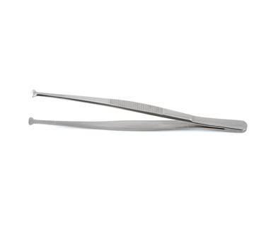 Matfer Bourgeat 652012 5-1/2"L Stainless Steel Chef PlaTing Tongs
