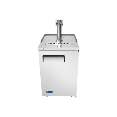 Atosa MKC23GR 23" W Solid Door Draft Beer Cooler - 115 Volts