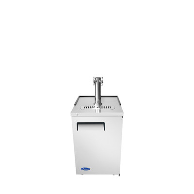Atosa MKC23GR 23" W Solid Door Draft Beer Cooler - 115 Volts