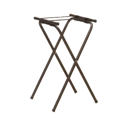American Metalcraft CTS31 19&quot; L Black Deluxe Tray Stand