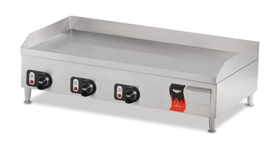 Vollrath 40717 36" Electric Countertop Griddle - 220 Volts