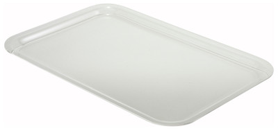 Winco ADC-TY 20.25&quot; W x 0.75&quot; H Clear Rectangular Tray