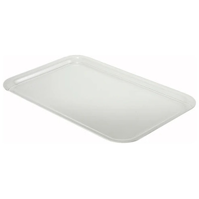 Winco ADC-TY 20.25" W x 0.75" H Clear Rectangular Tray