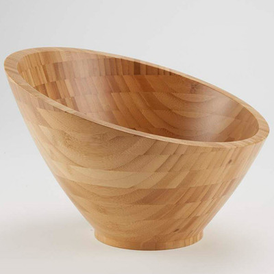 American Metalcraft BAMSL52 5" 8 Oz. Bamboo Round Bowl