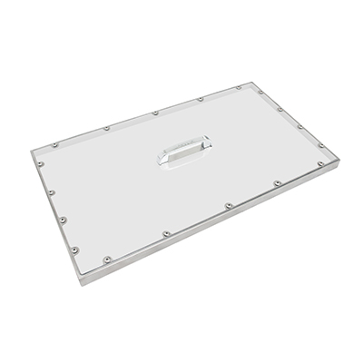 Turbo Air PC-48J Clear Pan Cover 40.-3/8" X 27-3/8" X 1-1/4" For JBT-48