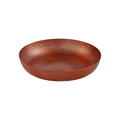 American Metalcraft ASEAC14 14" 128 Oz. Aluminum Round Seafood Tray