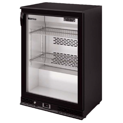 Infrico USA IMD-ERV15GD 23.63"W One-Section Glass Door Back Bar Cooler