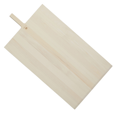 American Metalcraft 2242 22 x 36&quot; Long Blade Wood Pizza Peel - 3/Case