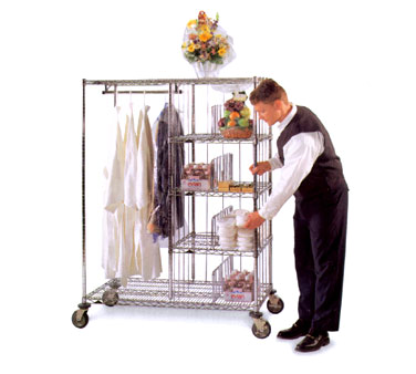 Metro HVDC2448 Valet/Laundry/Delivery Cart