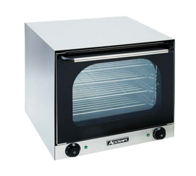Admiral Craft COH-2670W Stainless Steel 1 Deck Half Size Electric Convection Oven - 220 Volts 1-Ph
