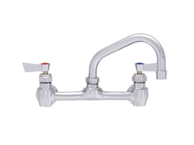 Fisher 13290 10" Swing Spout Backsplash Mount 0.5" NPT Male Inlets Faucet