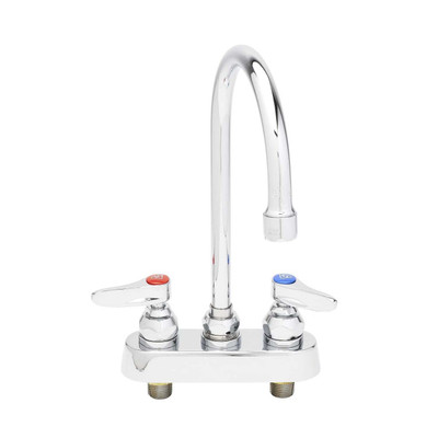 T&amp;S Brass B-1141-02A Workboard/Bar Sink Faucet deck mount 4"