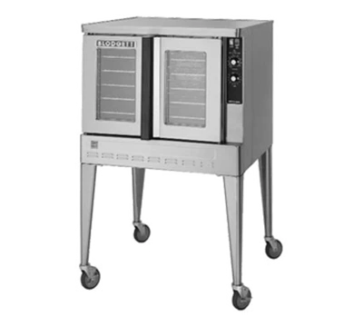 Blodgett ZEPH-200-G SGL Zephaire Natural Gas Single-Deck Convection Oven - 60,000 BTU