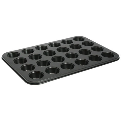 Winco AMF-24MNS 13.75" Carbon Steel Mini Muffin Pan