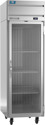 Beverage Air CT1HC-1G 26" W One-Section Glass Door Reach-In Cross-Temp Convertible Refrigerator/Freezer