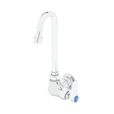 T&amp;S Brass B-0310-119X-WS Pantry Faucet single wall mount single hole base 3"