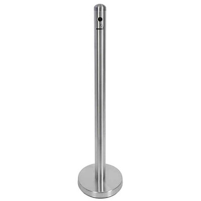 American Metalcraft SPRV1 Smoker Pole 15" Diameter Base x 40" High Pole
