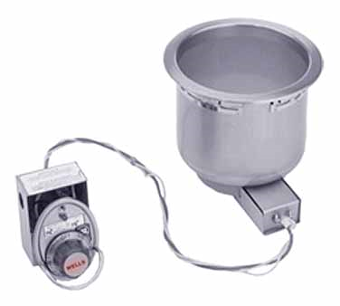 Wells SS-8D Stainless Steel (1) 7 Quart Round Food Warmer