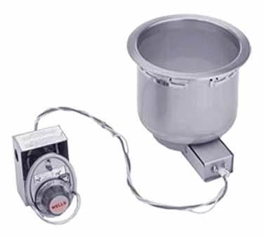 Wells SS-8D Stainless Steel (1) 7 Quart Round Food Warmer