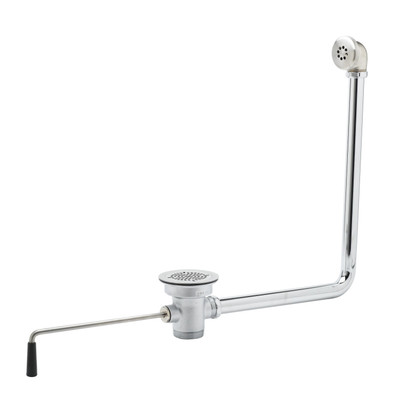 T&S Brass B-3950-01-SB Waste Valve twist handle 3-1/2"