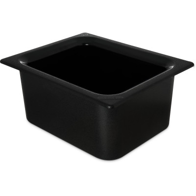 Carlisle CM110103 6"H Black Coldmaster Food Pan