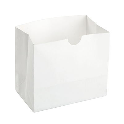 American Metalcraft SBW4 White Square Mini Snack Bag (250 Each Per Pack)