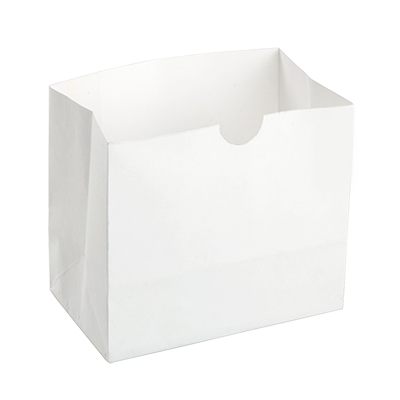 American Metalcraft SBW4 White Square Mini Snack Bag (250 Each Per Pack)