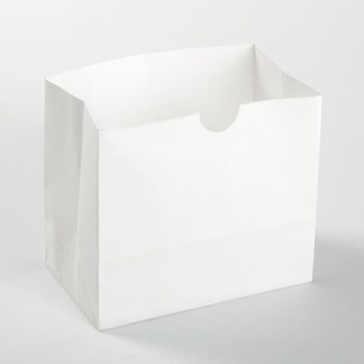 American Metalcraft SBW4 White Square Mini Snack Bag (250 Each Per Pack)
