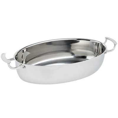 Vollrath 49445
 Aluminum
 Oval
 Miramar Display Cookware Oval Au Gratins
