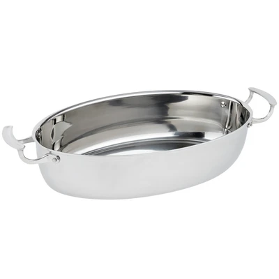 Vollrath 49445
 Aluminum
 Oval
 Miramar Display Cookware Oval Au Gratins