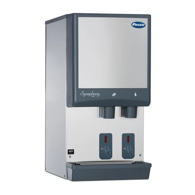 Follett LLC 12CI414A-S Symphony Plus 12 Series Air Cooled Chewblet Countertop Ice Maker and Water Dispenser with SensorSAFE Dispense - 115 Volts, 425 Lbs.