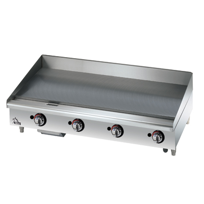 Star 648MF 48" Gas Countertop Heavy Duty Griddle - 113,200 BTU