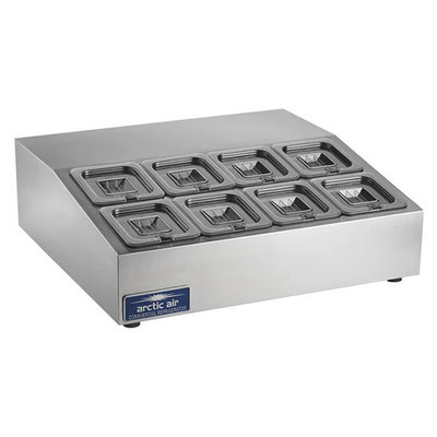 Arctic Air ACP8SQ 27.5" W Compact Refrigerated Counter-Top Prep Unit