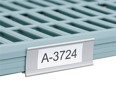 Metro 9989PX Metromax I Label Holder 1&quot; x 4 1/2&quot; Plastic Fits All Shelves