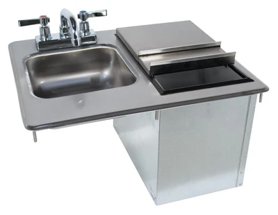 Advance Tabco D-24-SIBL-X 21" W x 18" D Special Value Drop-In Hand Sink