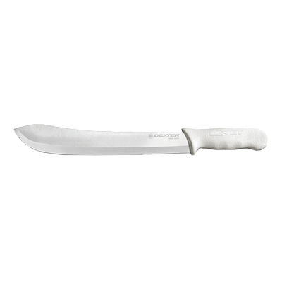 Dexter 4143 12" High-Carbon Steel White Handle Sani-Safe Fish Splitter