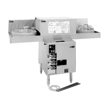 Glastender GT-18+2 Low Temp Glass Washer Glasswasher Station side-to-side pass-thru 60"W x 24"D  24"W Glasswasher