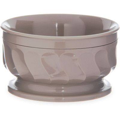 Dinex DX330031 Turnbury 9 oz Latte Insulated Pedestal Base Bowl